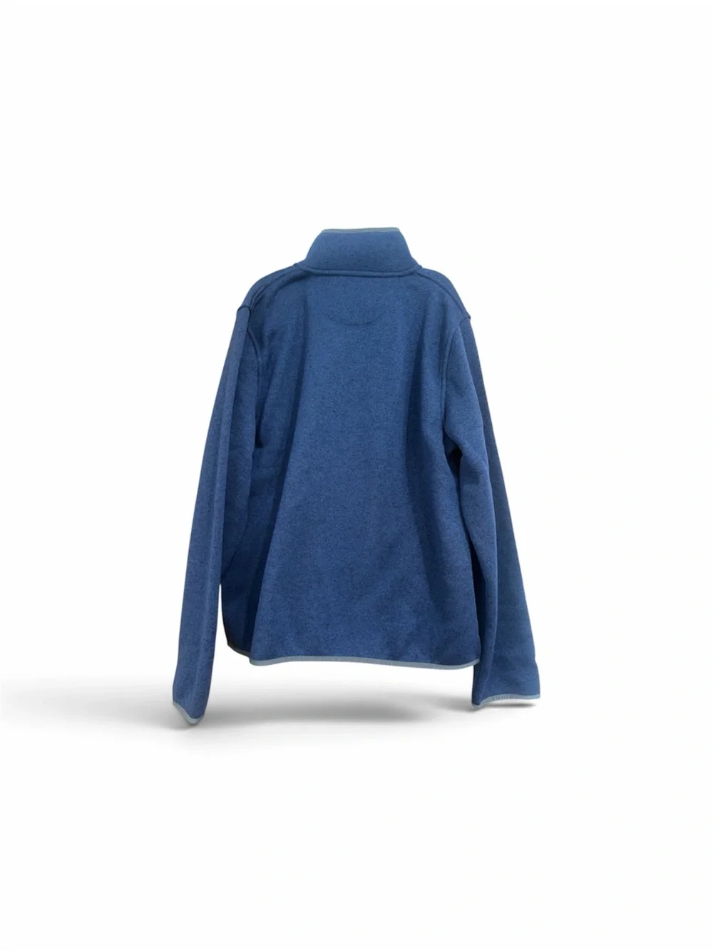 NWT LL Bean Men's Blue Fleece Pullover